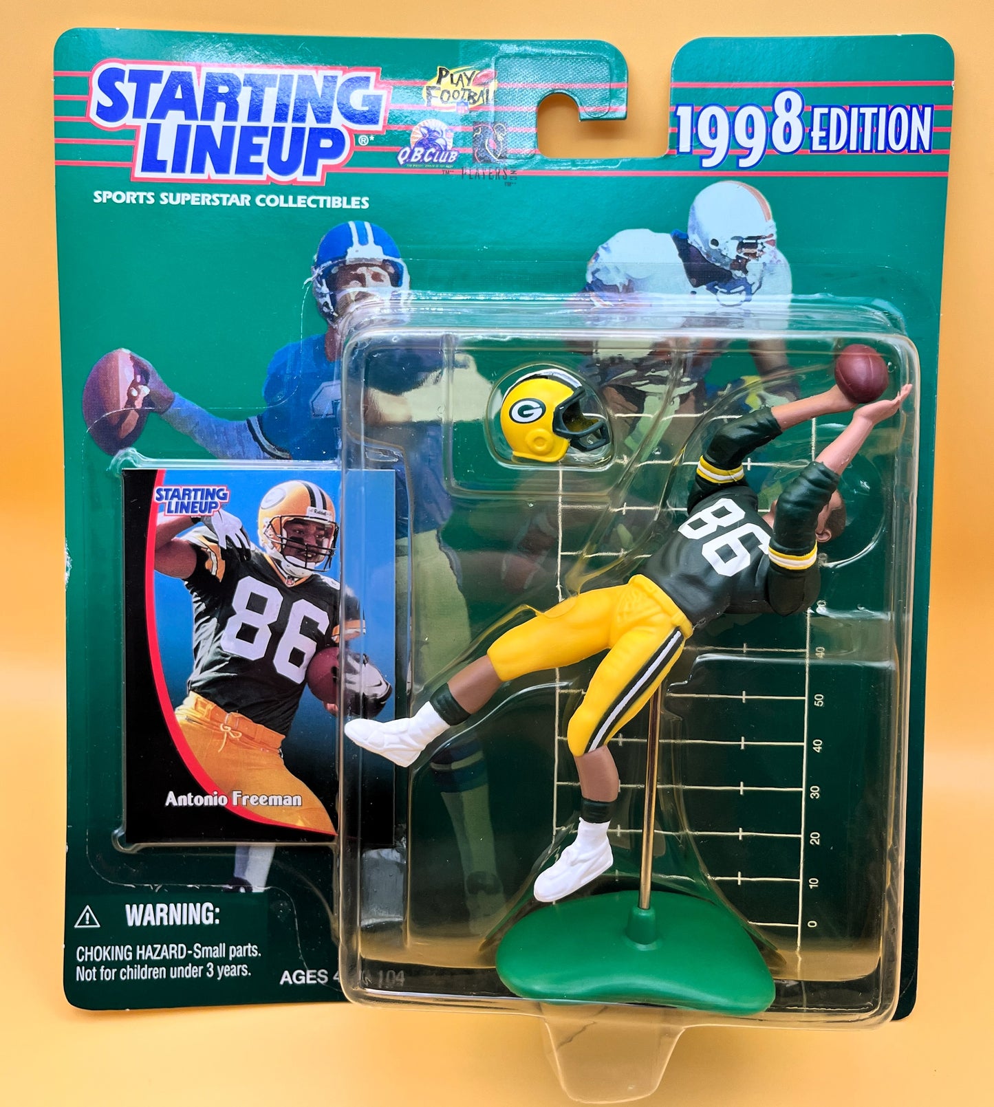 1998 Antonio Freeman Starting Lineup with Card Factory Sealed - Vintage