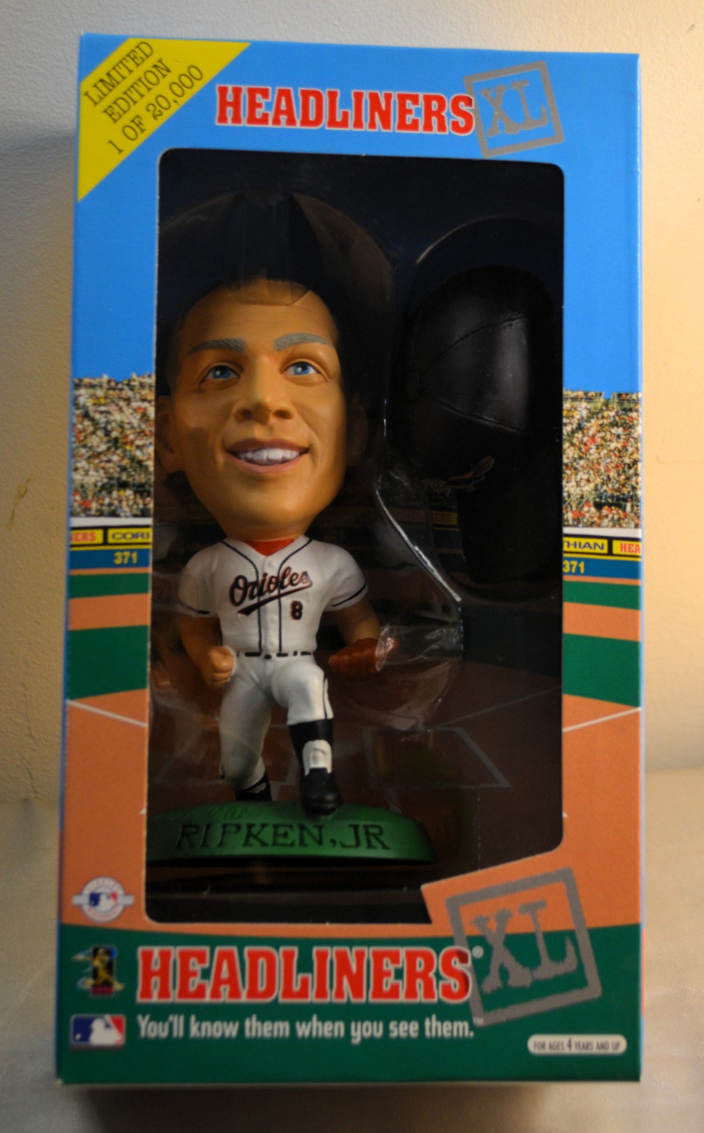 1998 Cal Ripken Headliner XL Starting Lineup Limited Edition Factory Packing
