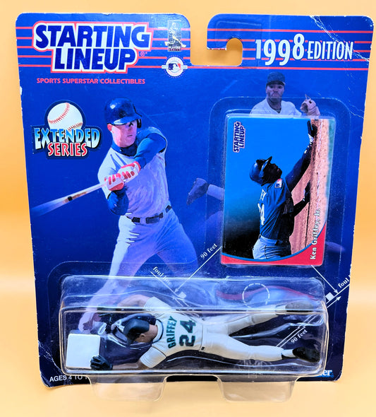 1998 Ken Griffey Jr. Starting Lineup with Card Extended Series Factory Sealed - Vintage