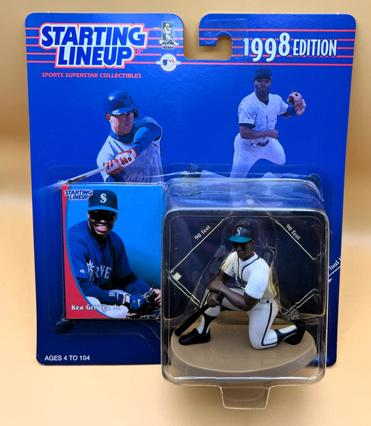 1998 Ken Griffey Jr. Starting Lineup with Card Factory Sealed - Vintage