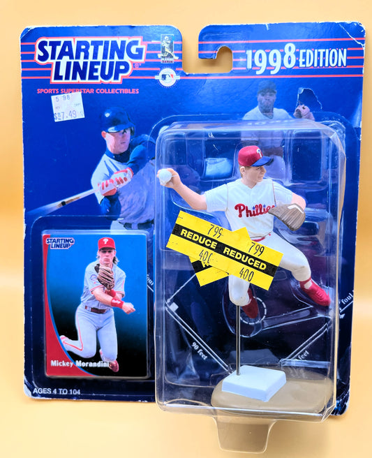 1998 Mickey Morandini Starting  Lineup with Card Factory Sealed - Vintage