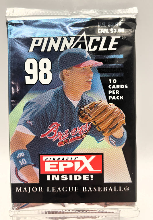 1998 Pinnacle Epix Baseball Factory Pack