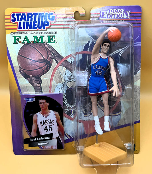 1998 Ralph LaFrentz Starting Lineup with Card Kansas College Edition Factory Sealed