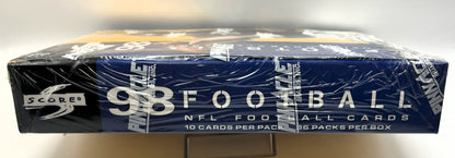 1998 Score Football Factory Sealed Box 36ct- Manning Moss RC