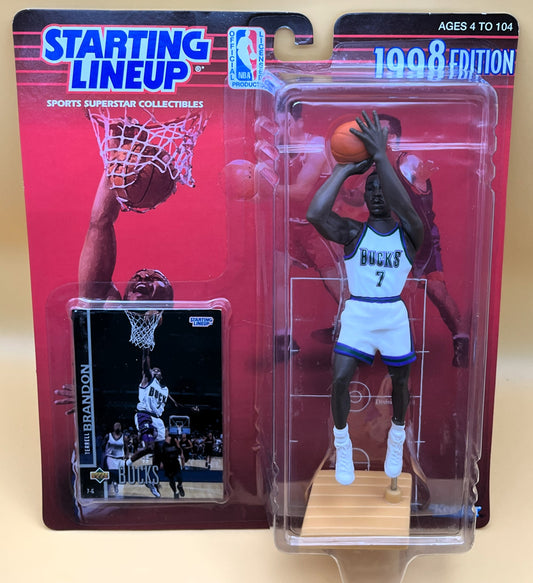 1998 Terrell Brandon Starting Lineup with Card Factory Sealed - Vintage