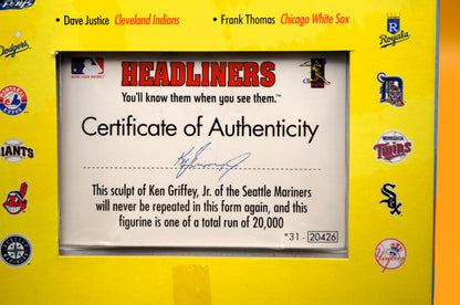 1998 Ken Griffey Jr Headliner XL Limited Ed. Starting Lineup Factory Packaging