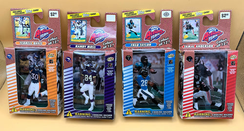 1999 Topps Football Action Flats Set of 12 Lot- Moss
