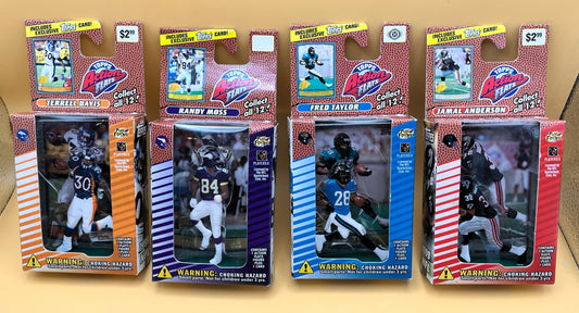 1999 Topps Football Action Flats Set of 12 Lot- Moss