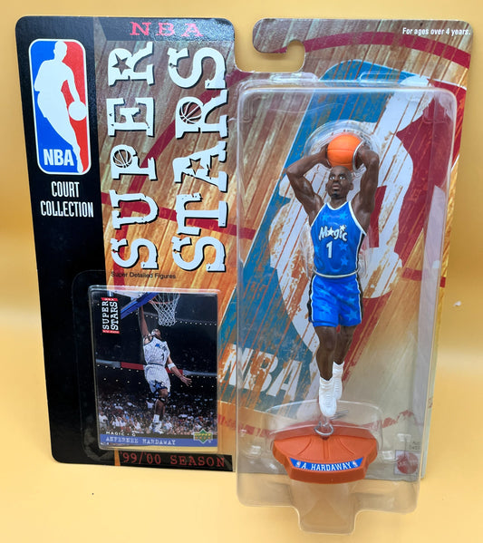 1999-00 Anfernee Hardaway Mattel NBA Super Star C.C. Starting Lineup w/ Card Factory Sealed