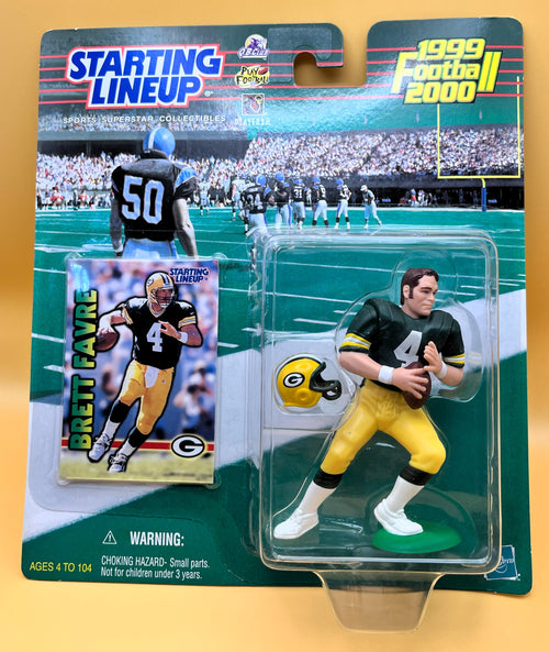 1999 Brett Favre Starting Lineup with Card Factory Sealed - Vintage