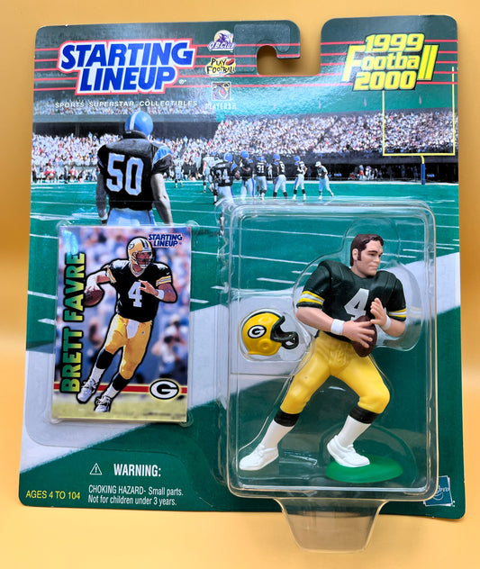1999 Brett Favre Starting Lineup with Card Factory Sealed - Vintage