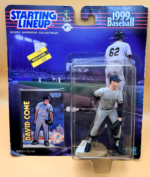 1999 David Cone Starting Lineup with Card Factory Sealed - Vintage