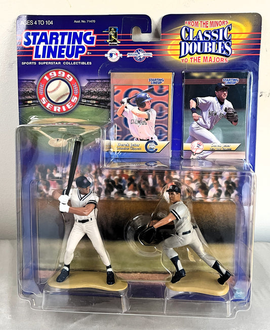 1999 Derek Jeter Minor to Majors Classic Doubles Starting Lineup with Card Factory Sealed - Vintage