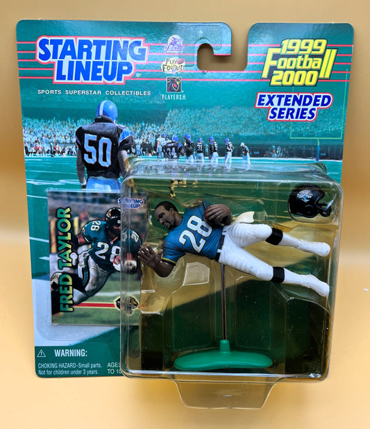 1999 Fred Taylor Starting Lineup with Card Factory Sealed - Vintage