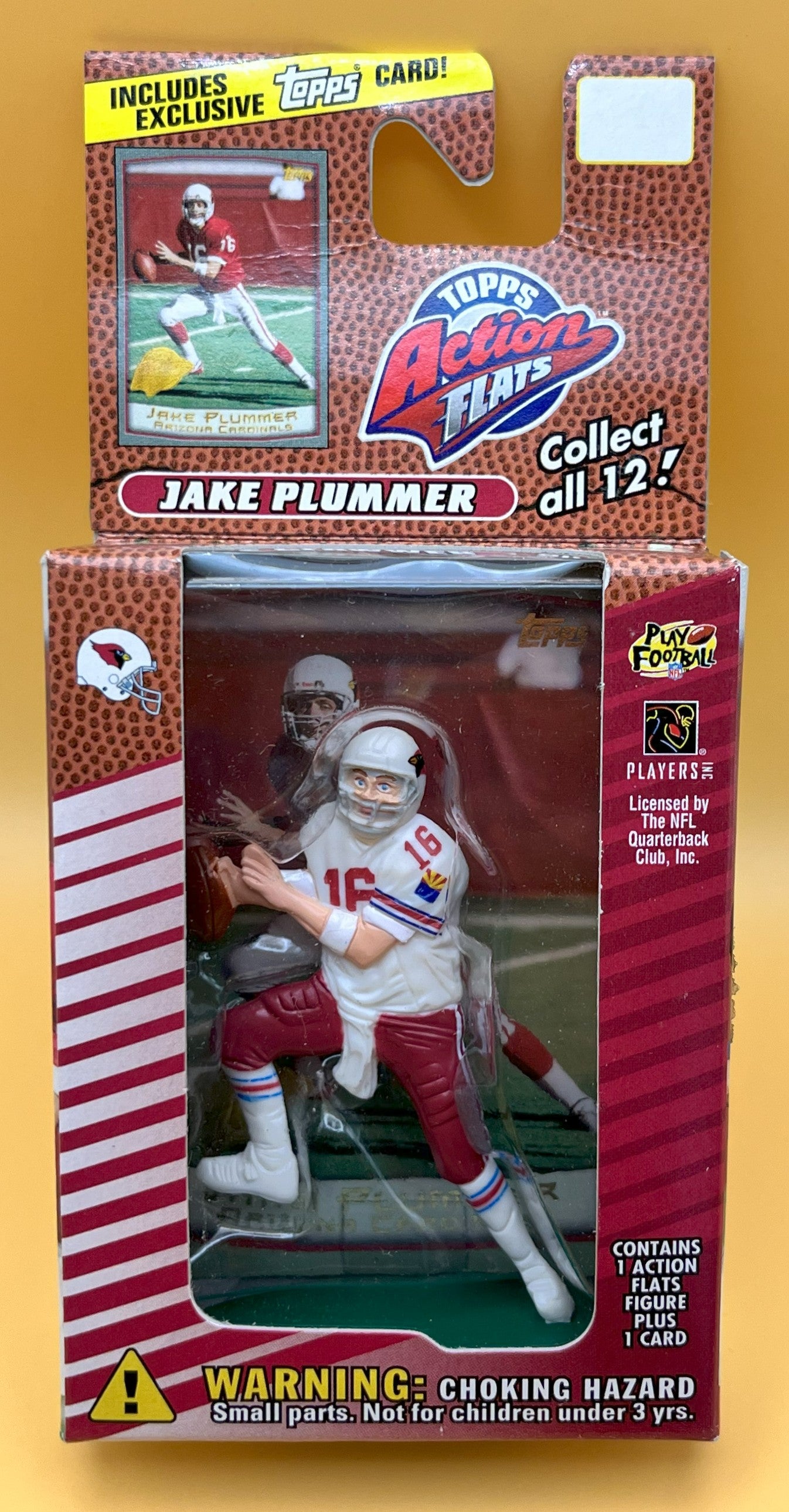 1999 Topps Jake Plummer Action Flats-Rare White Jersey