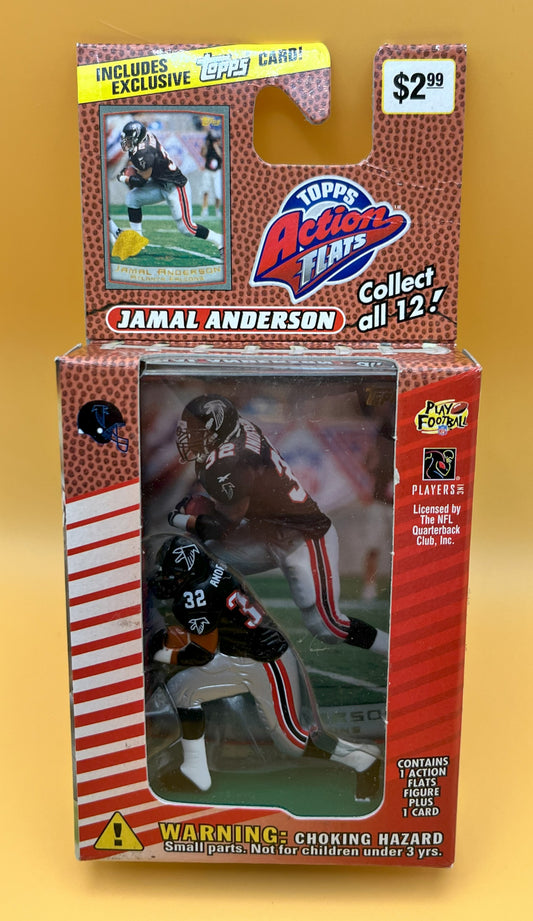 1999 Topps Jamal Anderson Action Flats