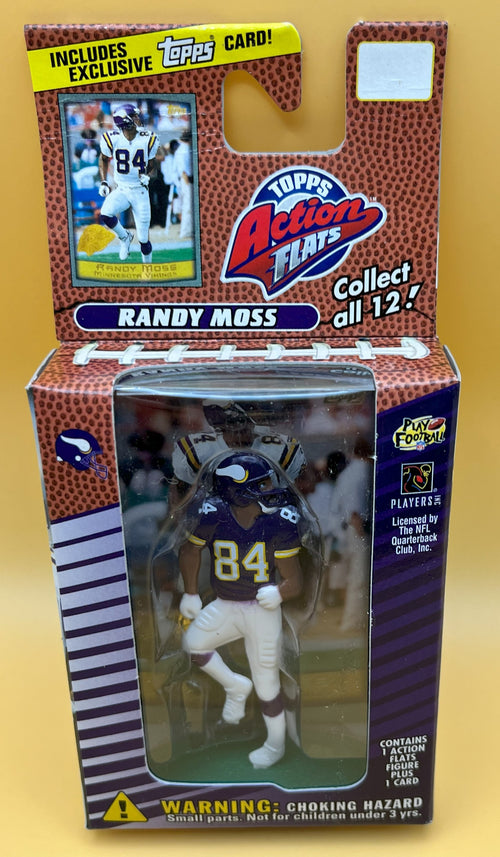 1999 Topps Randy Moss Action Flats- Rookie