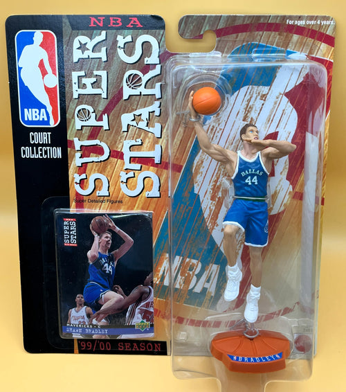 1999-00 Shawn Bradley Mattel NBA Super Star C.C. Starting Lineup w/ Card Factory Sealed