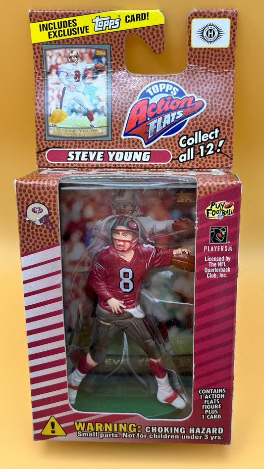 1999 Topps Steve Young Action Flats