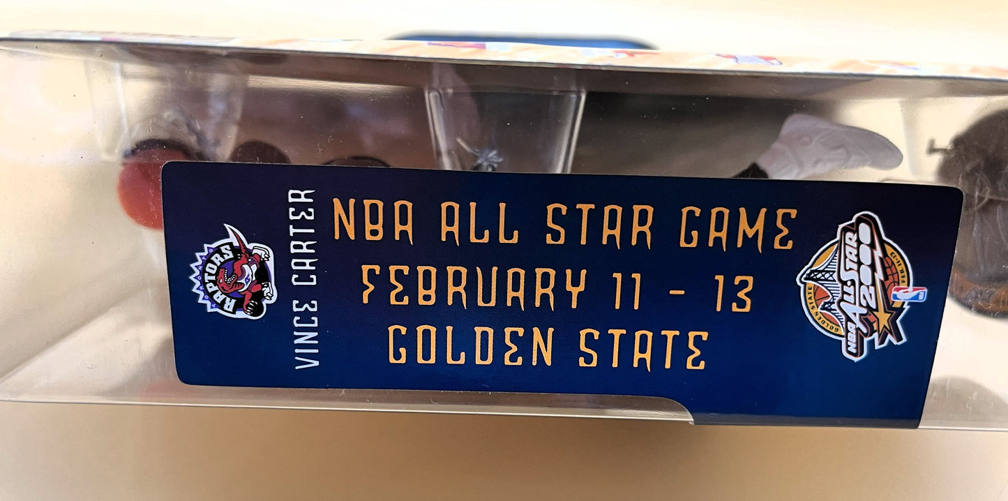 1999-00 Vince Cater Mattel NBA Super Star C.C. All-Star Starting Lineup w/ Card Factory Sealed (Copy)