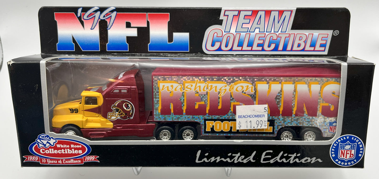 1999 Washington Redskins Matchbox Semi Truck