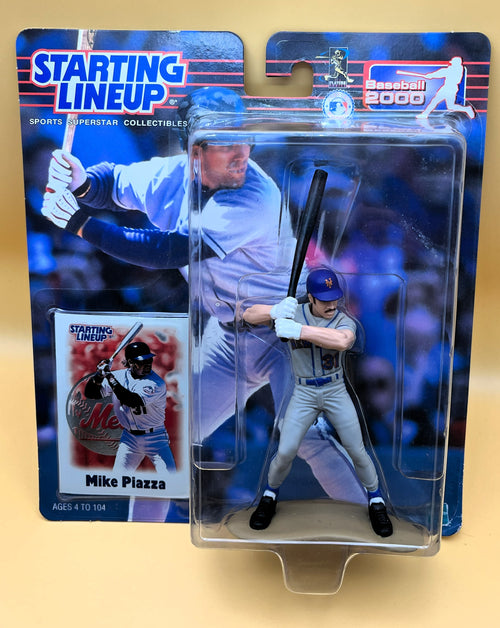 2000 Mike Piazza Starting Lineup with Card Factory Sealed - Vintage
