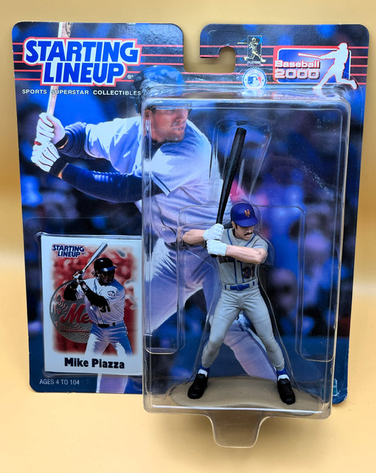 2000 Mike Piazza Starting Lineup with Card Factory Sealed - Vintage