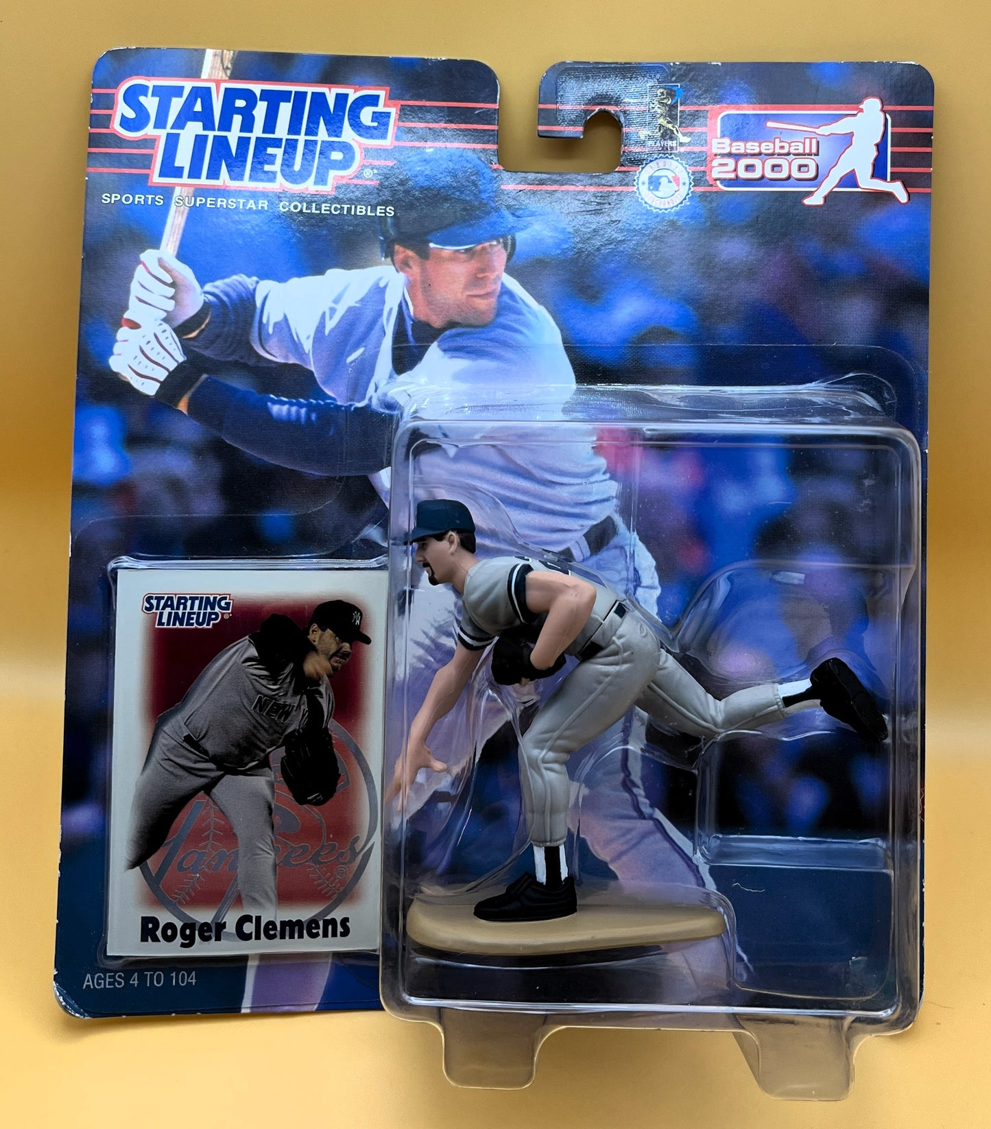 2000 Roger Clemons Starting Lineup with Card Factory Sealed - Vintage