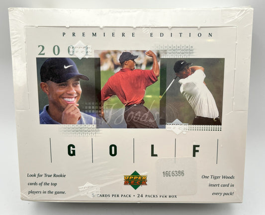 2001 Golf Upper Deck Hobby Box