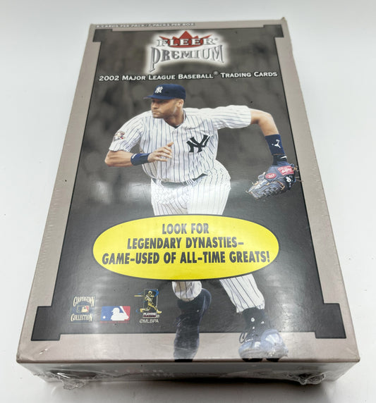 2002 Baseball Fleer Premium Factory Sealed Box