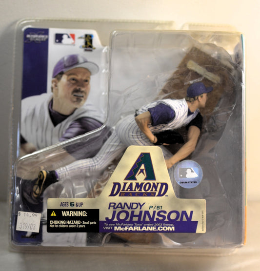 2003 McFarlane MLB Randy Johnson Series 7 Starting Lineup Factory Sealed