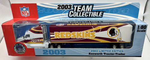 2003 Washington Redskins Matchbox Semi Truck