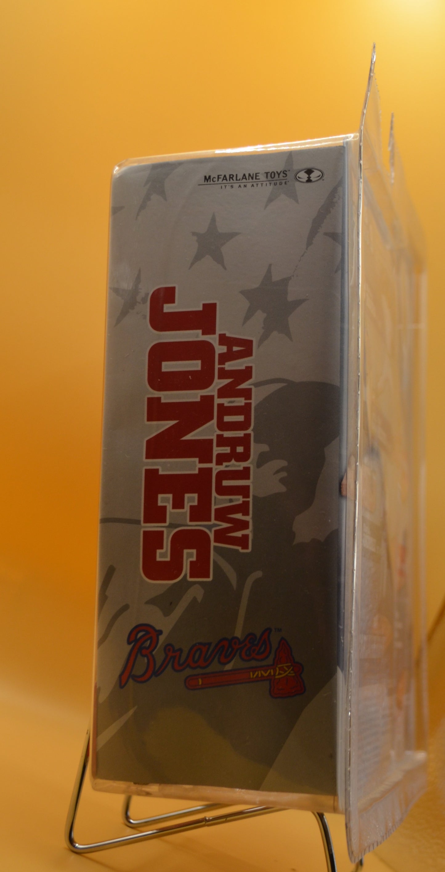 2004 McFarlane MLB Andrew Jones Series 9 Starting Lineup Factory Sealed