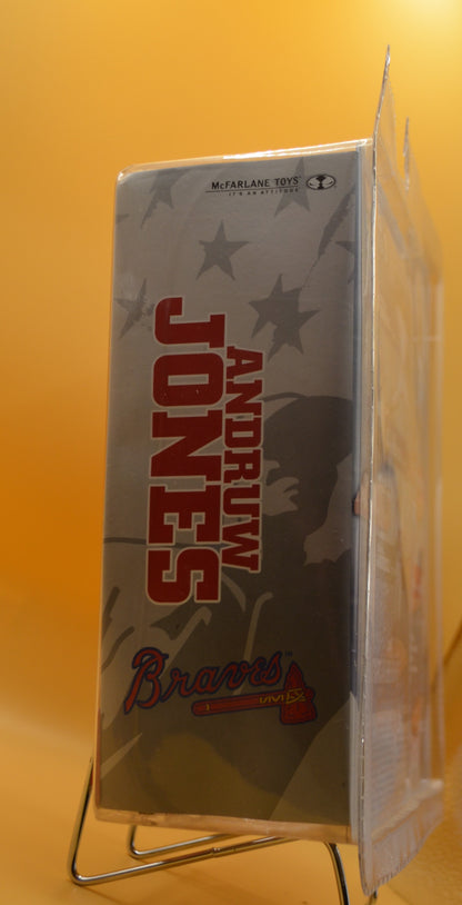 2004 McFarlane MLB Andrew Jones Series 9 Starting Lineup Factory Sealed