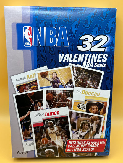 2006 Basketball NBA Valentine Cards Box -LeBron Shaq