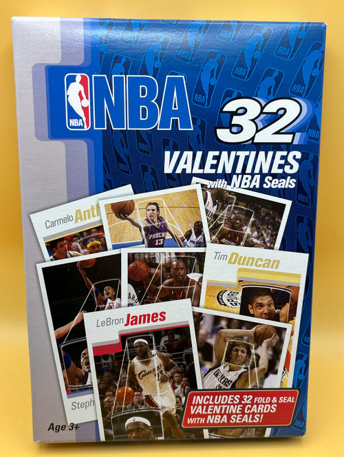2006 Basketball NBA Valentine Cards Box -LeBron Shaq