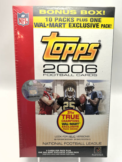 2006 Topps Football Box with Walmart Bonus