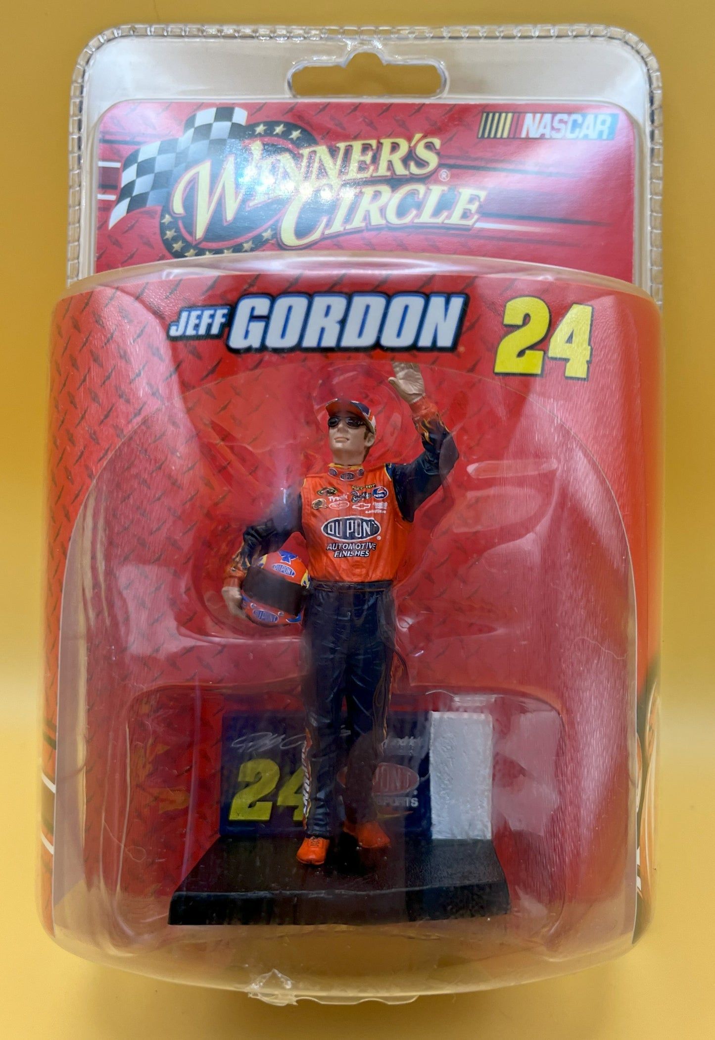 2008 Jeff Gordon NASCAR Figure Winners Circle -RARE