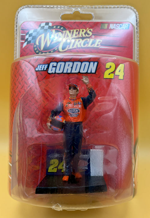 2008 Jeff Gordon NASCAR Figure Winners Circle -RARE