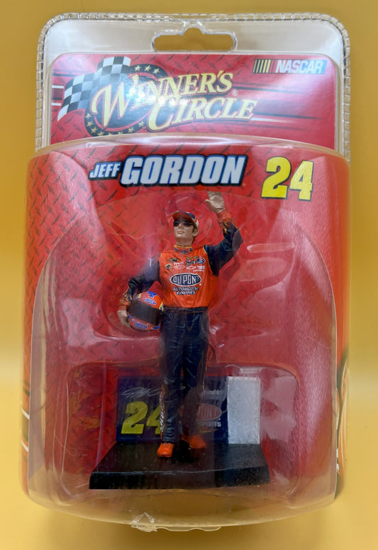 2008 Jeff Gordon NASCAR Figure Winners Circle -RARE