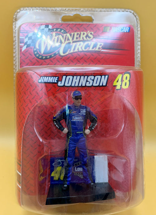 2008 Jimmy Johnson NASCAR Figure Winners Circle