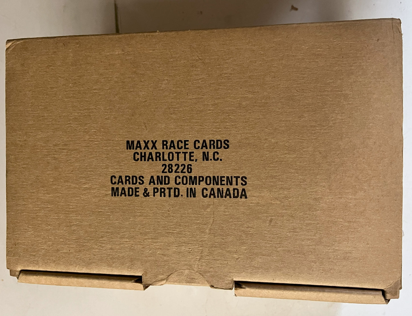 1991 Maxx NASCAR Racing Set - Factory Box