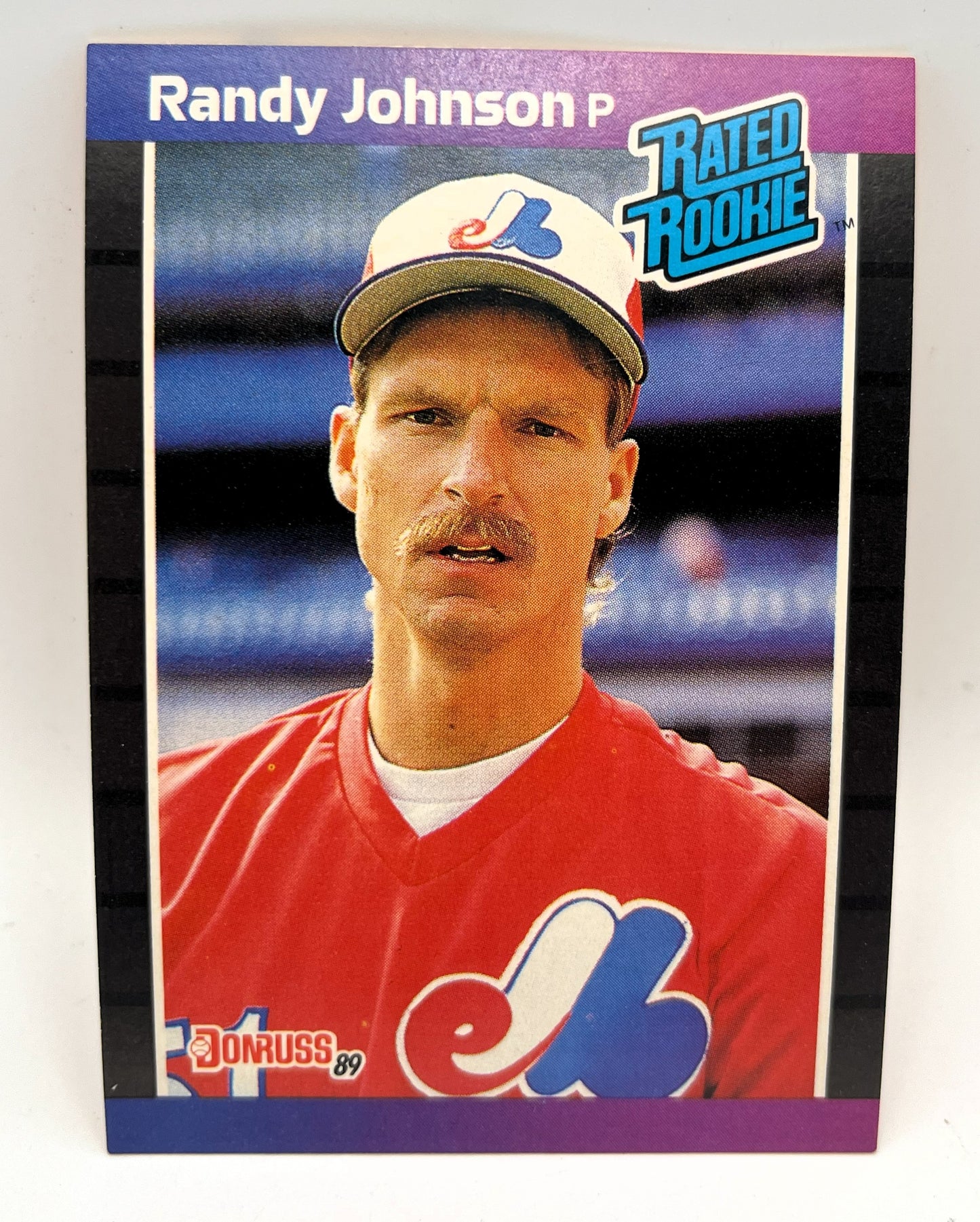 1989 Donruss Randy Johnson Rookie Card #42