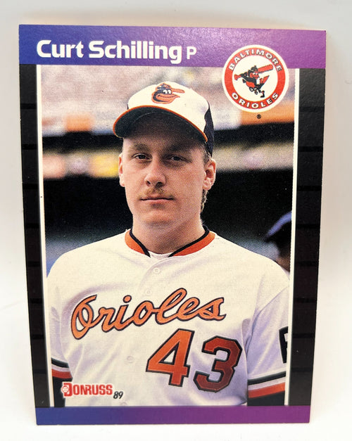 1989 Donruss Curt Shilling Rookie Card #635