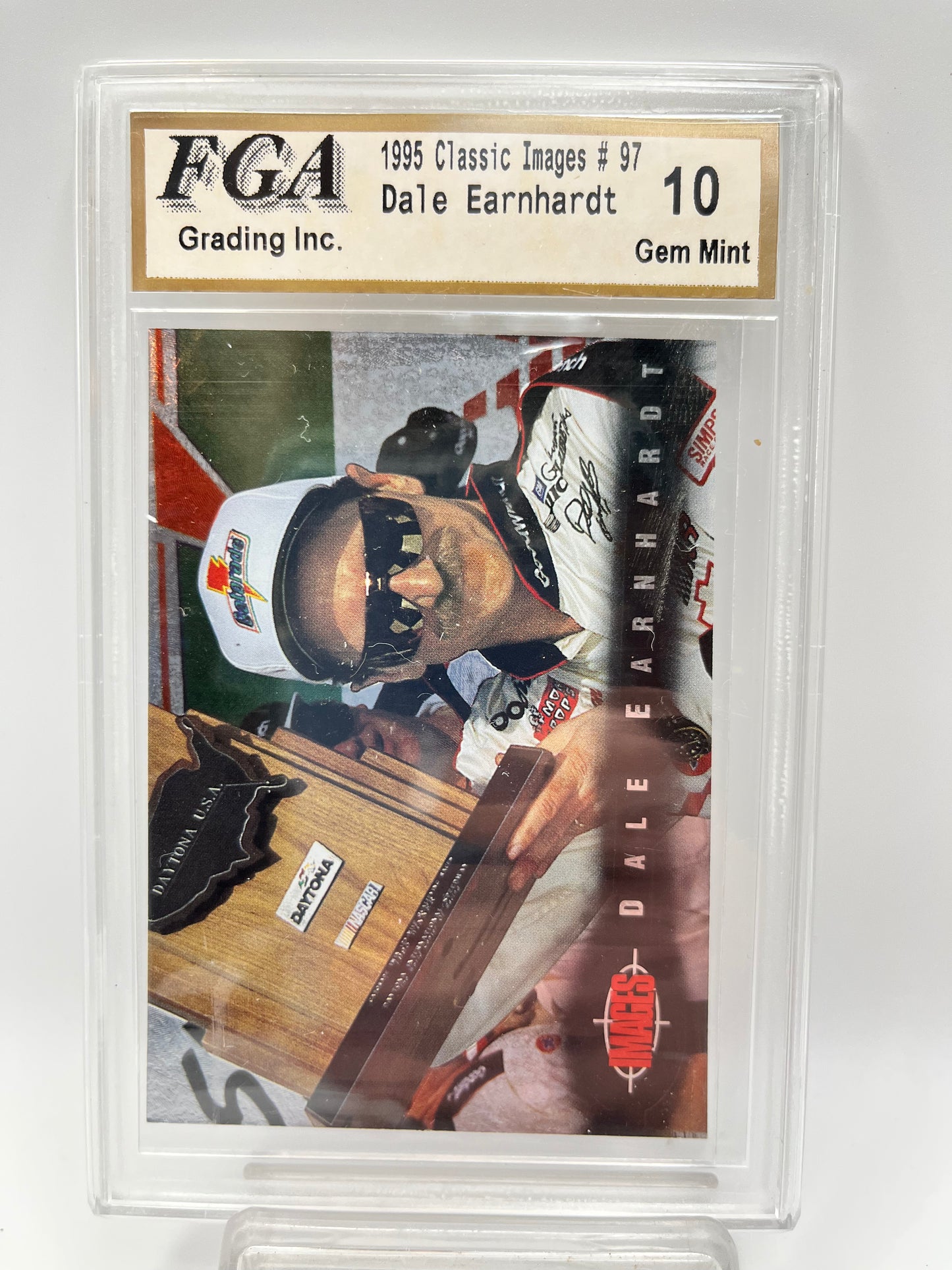 1995 Dale Earnhardt Classic images #97 Graded Gem Mint 10