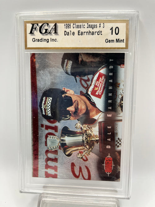 1995 Dale Earnhardt Classic images #3 Graded Gem Mint 10