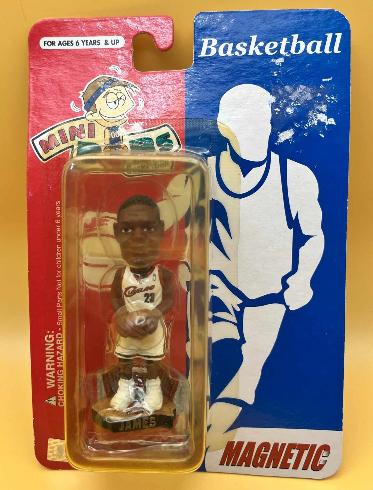 2003 Lebron James Forever Mini Magnetic Bobblehead Factory Sealed RC