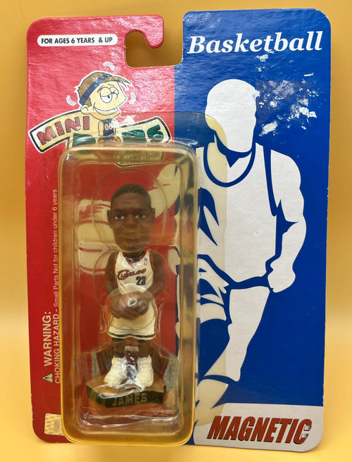 2003 Lebron James Forever Mini Magnetic Bobblehead Factory Sealed RC